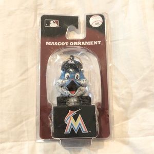 Miami Marlins Florida Mascot Ornament MLB Team Sports America NWT decor